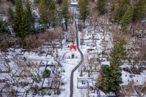 Hólavallagarður vetur